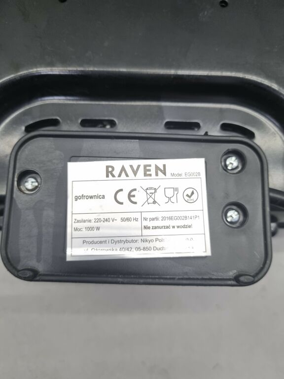 GOFROWNICA RAVEN EG002B 1000W