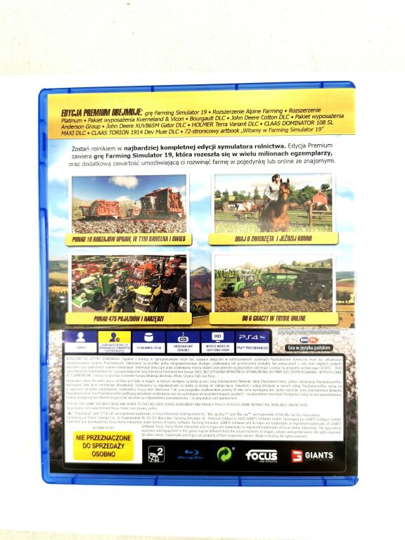 GRA PS4 FARMING SIMULATOR 19 PREMIUM EDITION