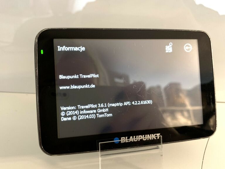 NAWIGACJA BLAUPUNKT TRAVELPILOT 52 WINDOWS