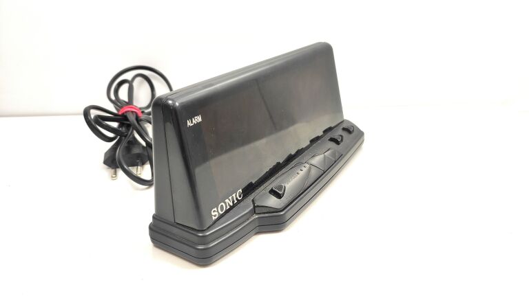 ZEGAR / BUDZIK SONIC CL-938 LED CZARNY