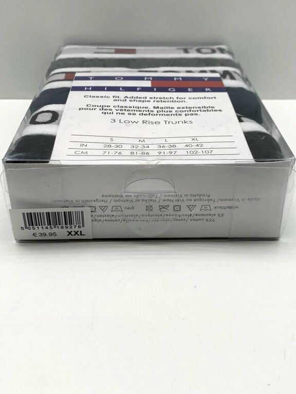 BOKSERKI TOMMY HILFIGER 3 PACK ROZM. XXL