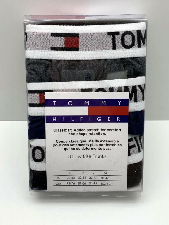 BOKSERKI TOMMY HILFIGER 3 PACK ROZM. XXL