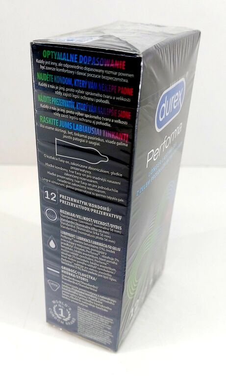 PREZERWATYWY DUREX PERFORMA Z ŻELEM 12SZ