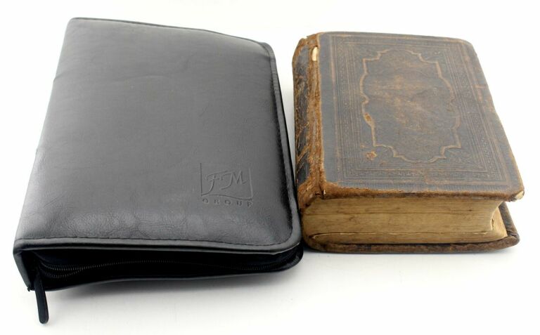 STARA NIEMIECKA BIBLIA MARTIN LUTHER 19 WIEK