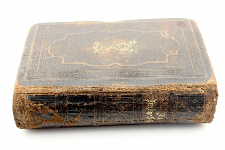 STARA NIEMIECKA BIBLIA MARTIN LUTHER 19 WIEK
