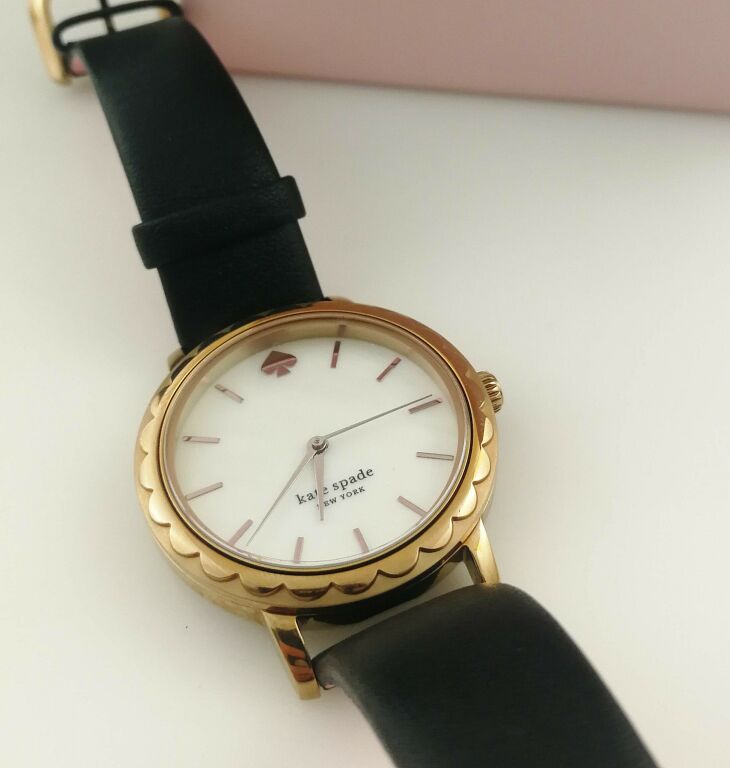 ZEGAREK DAMSKI KATE SPADE KSW1556B / SKÓRZANY