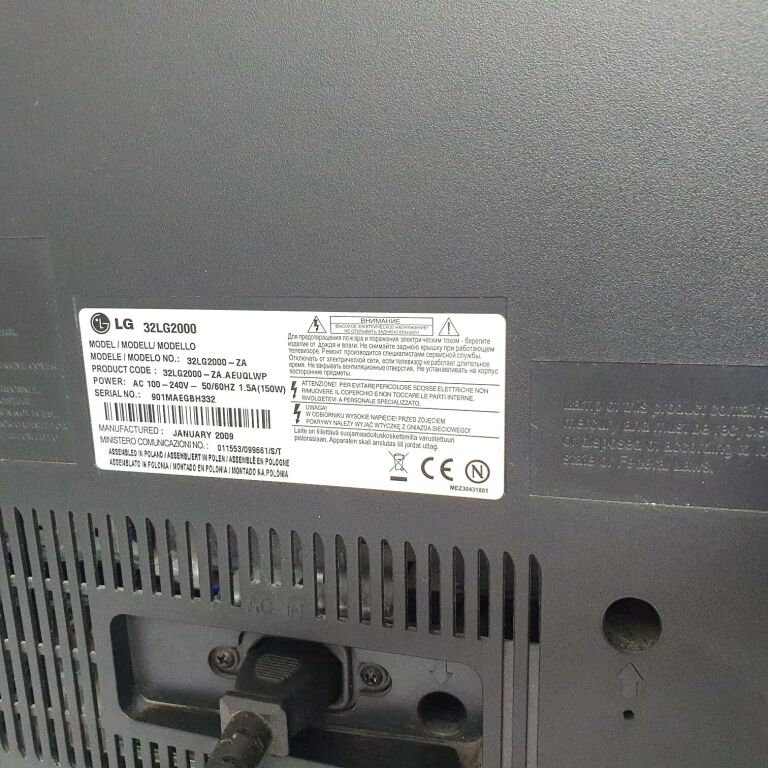 TELEWIZOR LG 32LG2000 32 CALE HD READY
