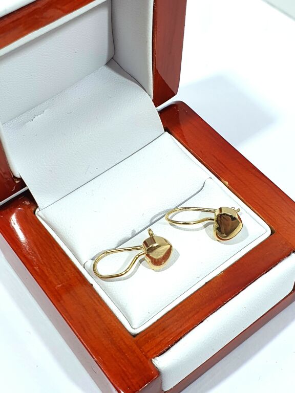 piekne-zlote-kolczyki-serca-585225g-stan-uzywany