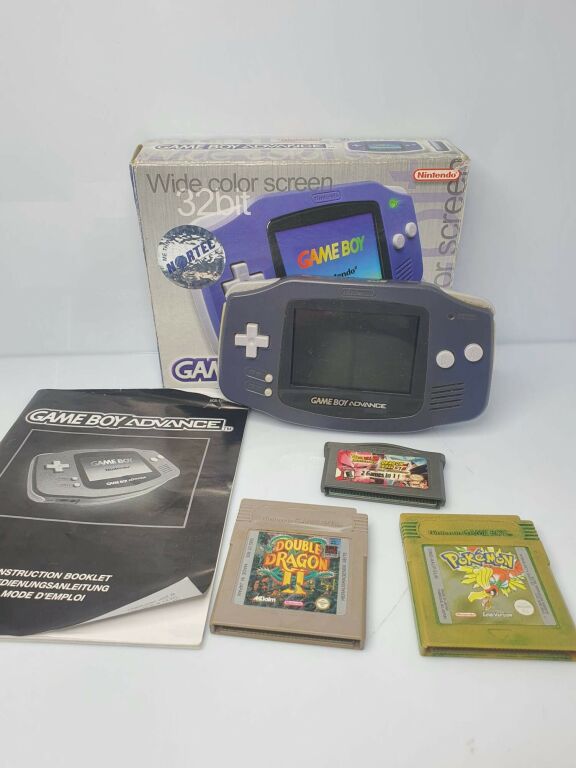 GAME BOY ADVANCE AGB-001 PUDEŁKO GRY
