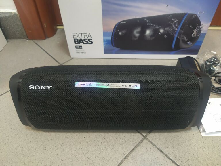 GŁOŚNIK SONY SRS-XB43 KPL