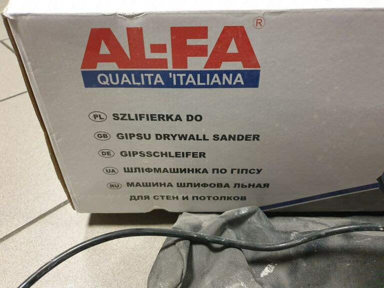 SZLIFIERKA DO GIPSU ALDWS17- Z PODŚWIETLENIEM LED
