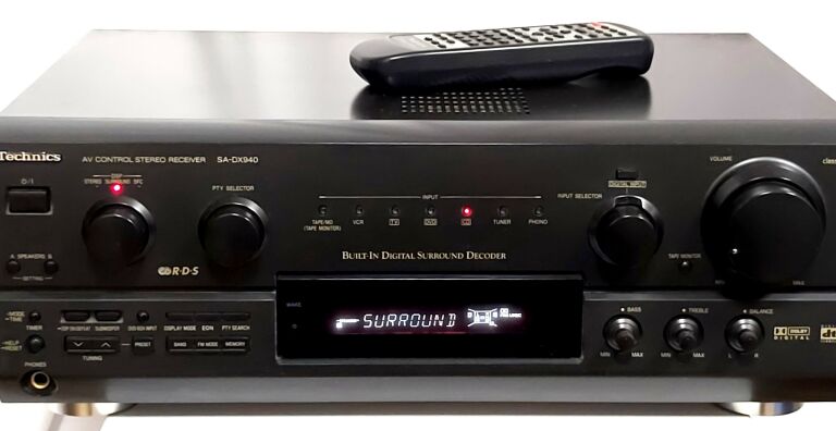 amplituner-technics-sa-dx940-pilot-stan-uzywany