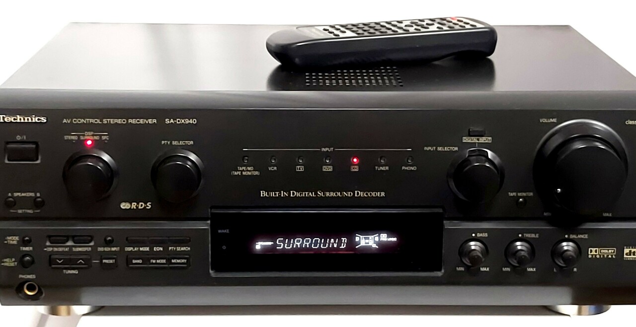 amplituner-technics-sa-dx940-pilot-stan-uzywany