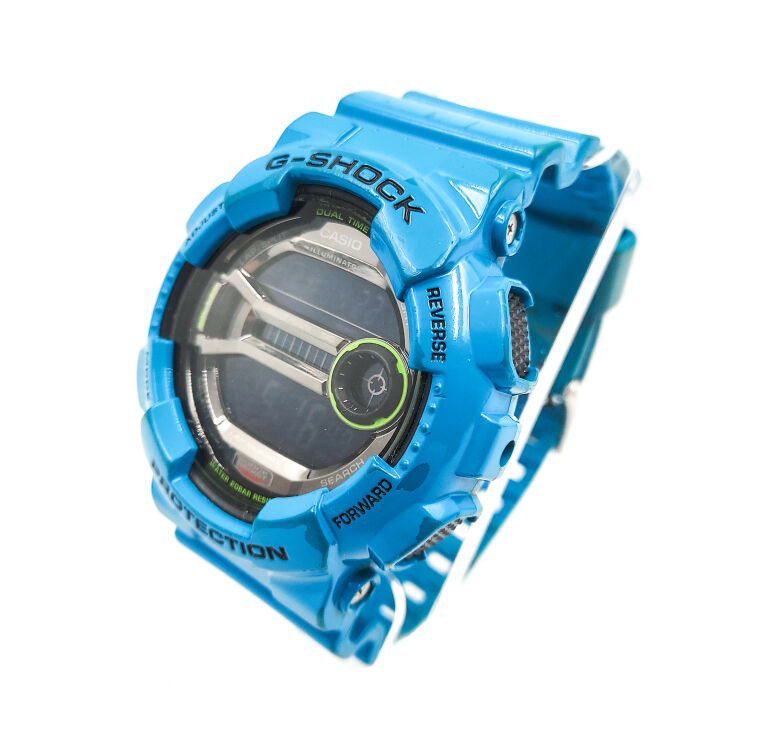 ZEGAREK CASIO G-SHOCK 3400 GD-110 BŁĘKITNY + PUD