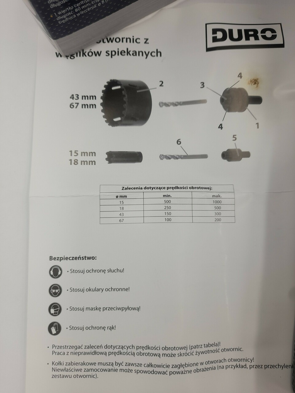 zestaw-otwornic-duro-8-czesci-warto-stan-uzywany
