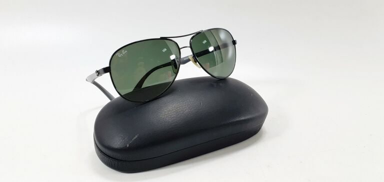 OKULARY RAY BAN RB 8313 002 CARBON PILOTKI