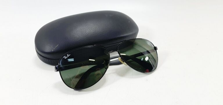 OKULARY RAY BAN RB 8313 002 CARBON PILOTKI