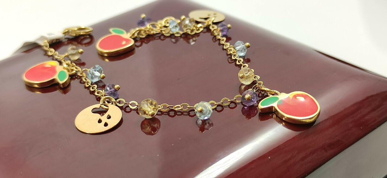 nowa-zlota-bransoletka-jablka-585-514g-zwyciestwa-9-gliwice-g1