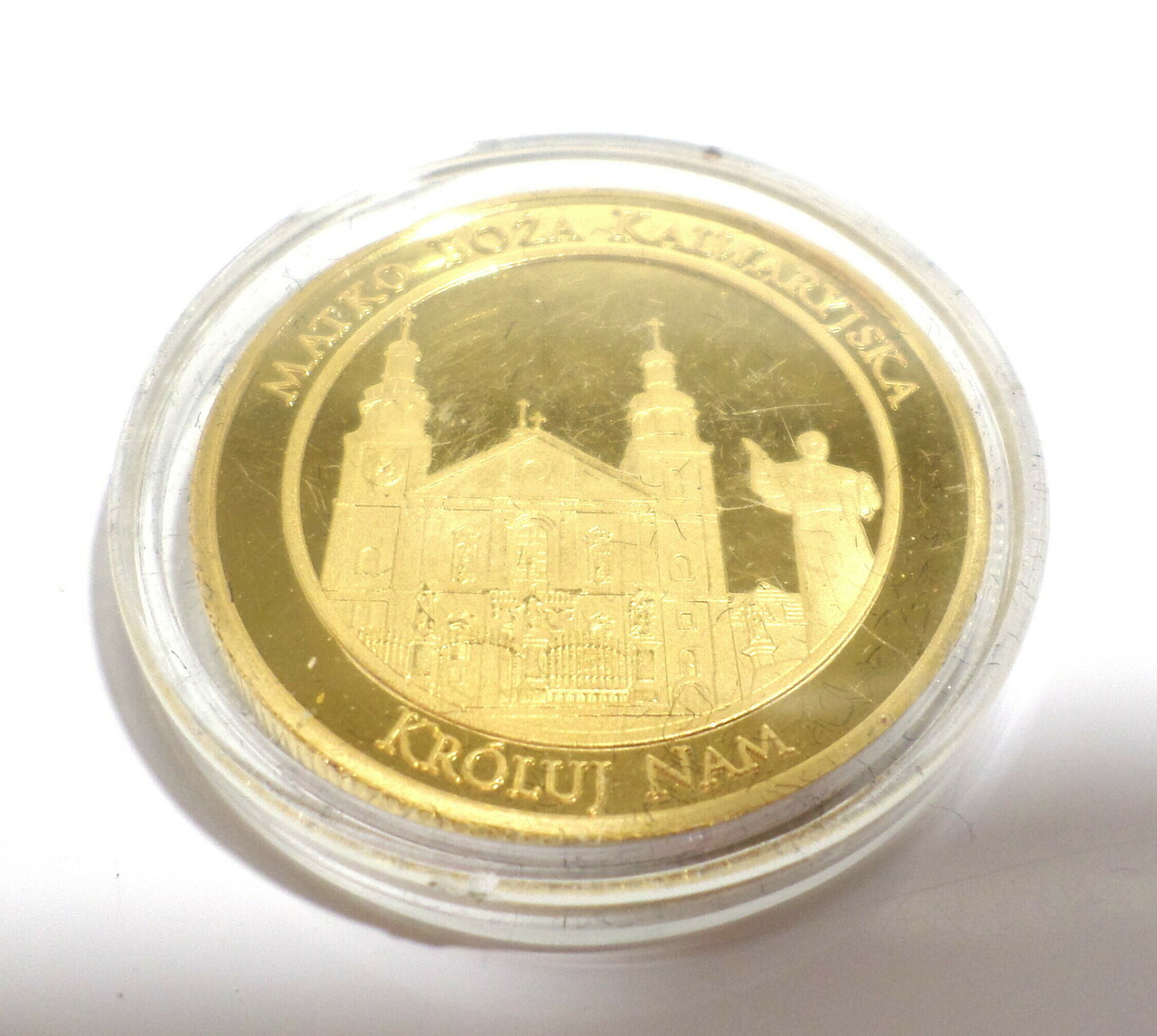 numizmat-moneta-pozlacana-matka-boska-papiez-aleja-jana-pawla-ii-9b-reda