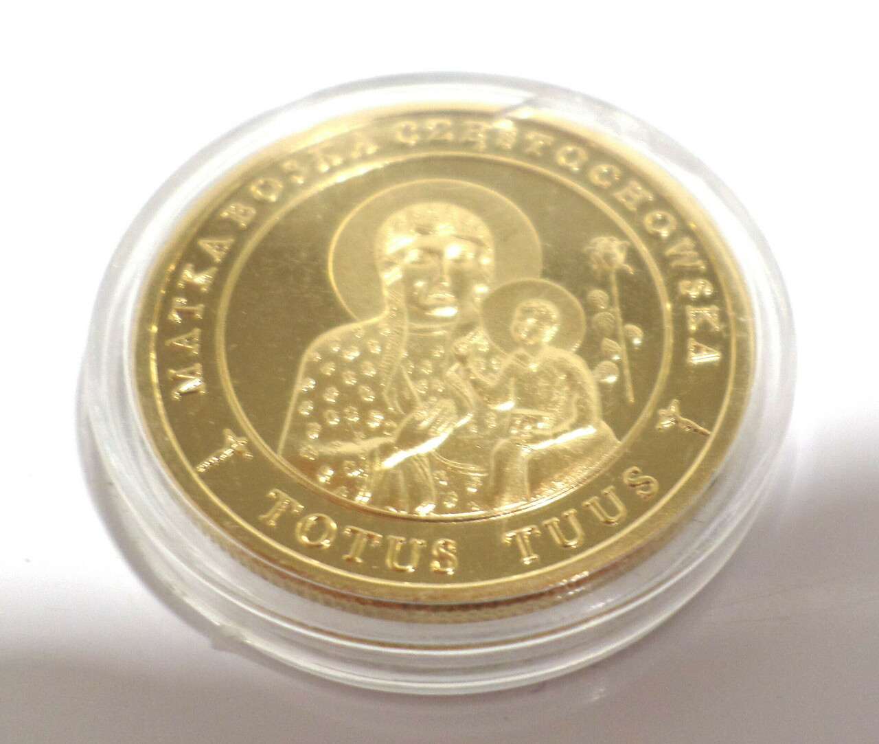 numizmat-moneta-pozlacana-matka-boska-papiez-aleja-jana-pawla-ii-9b-reda