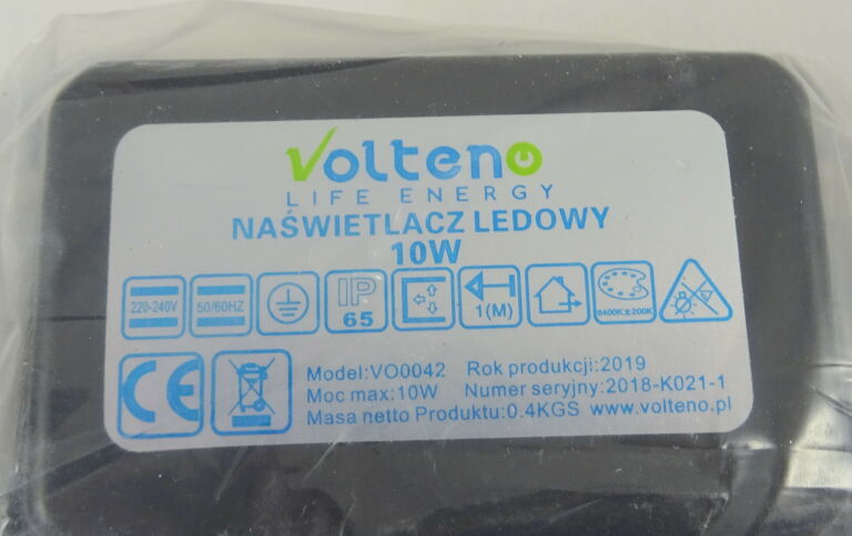 NAŚWIETLACZ LED 10W VOLTENO VO0042 PUDEŁKO