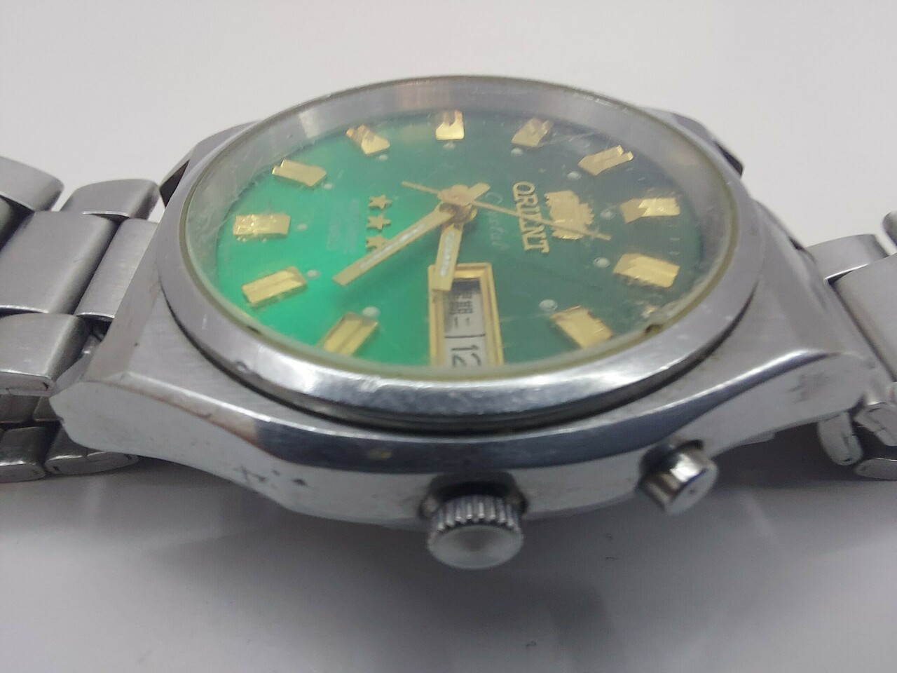 zegarek-orient-l469711-zielony-stan-uzywany