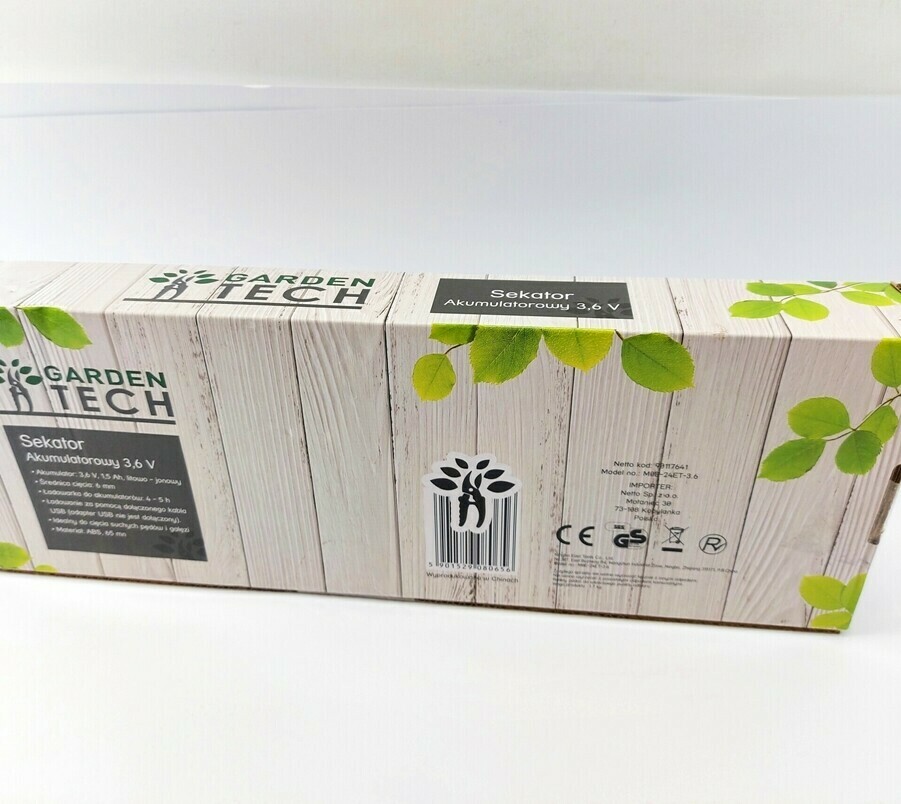 garden-tech-sekator-akumulatorowy-stan-nowy