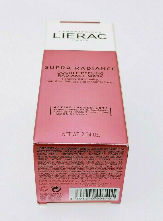 LIERAC SUPRA RADIANCE MASKA PEELING