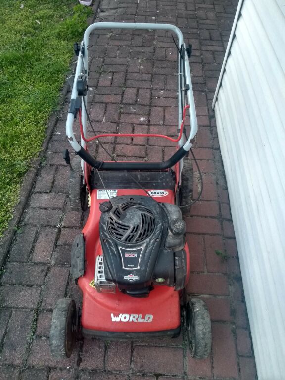 kosiarka-world-grb460p-hw-4w1-stan-uzywany