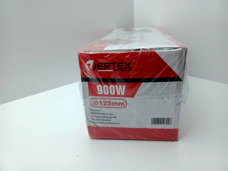VERTEX SZLIFIERKA KĄTOWA 900W VSK12501 FOLIA !!!