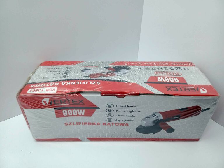 VERTEX SZLIFIERKA KĄTOWA 900W VSK12501 FOLIA !!!