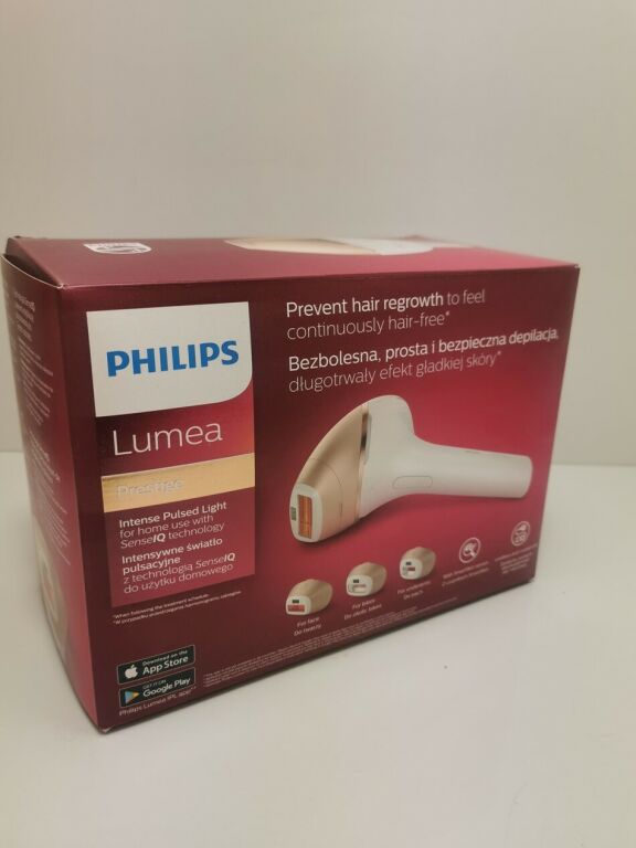 DEPILATOR LASEROWY PHILIPS LUMEA PRESTIGE BRI956