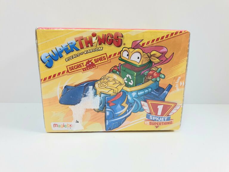 MAGIC BOX SUPER THINGS POJAZD SPY JET ZABAWKA ZIN