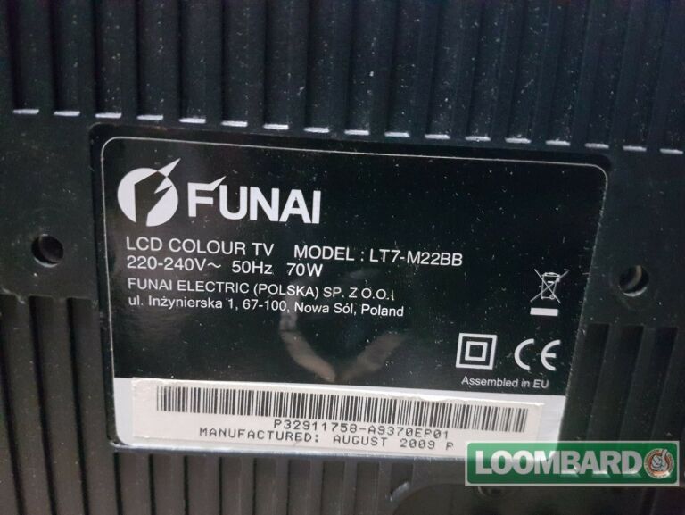 TELEWIZOR FUNAI 22" LT7-M22BB