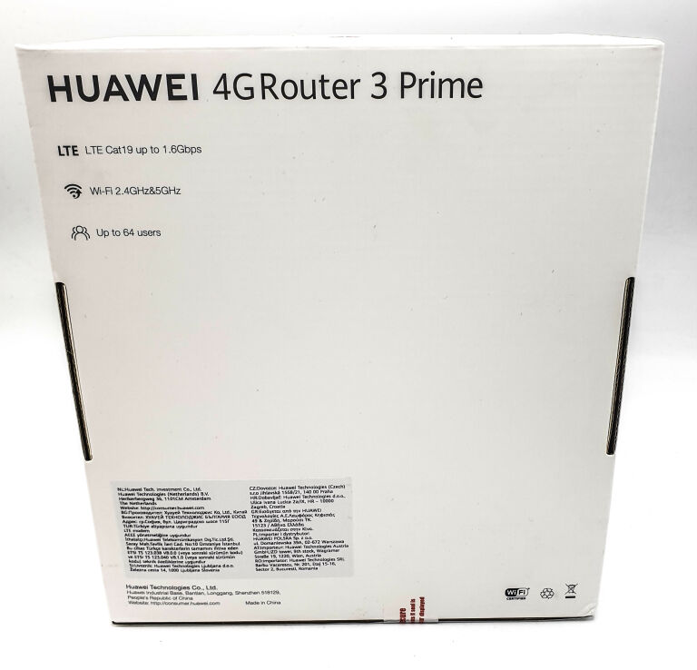 HUAWEI 4G ROUTER 3 PRIME (KAT. 19) B818-263
