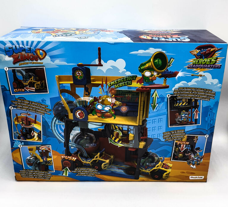 MAGIC BOX SUPERZINGS HEROES HEADQUATERS SERIA 5