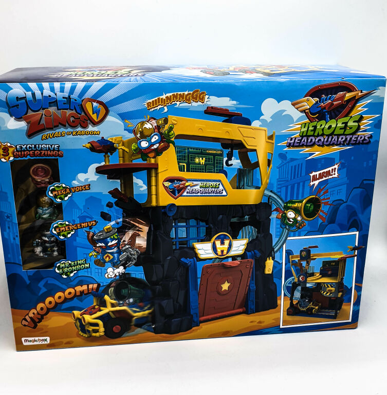MAGIC BOX SUPERZINGS HEROES HEADQUATERS SERIA 5