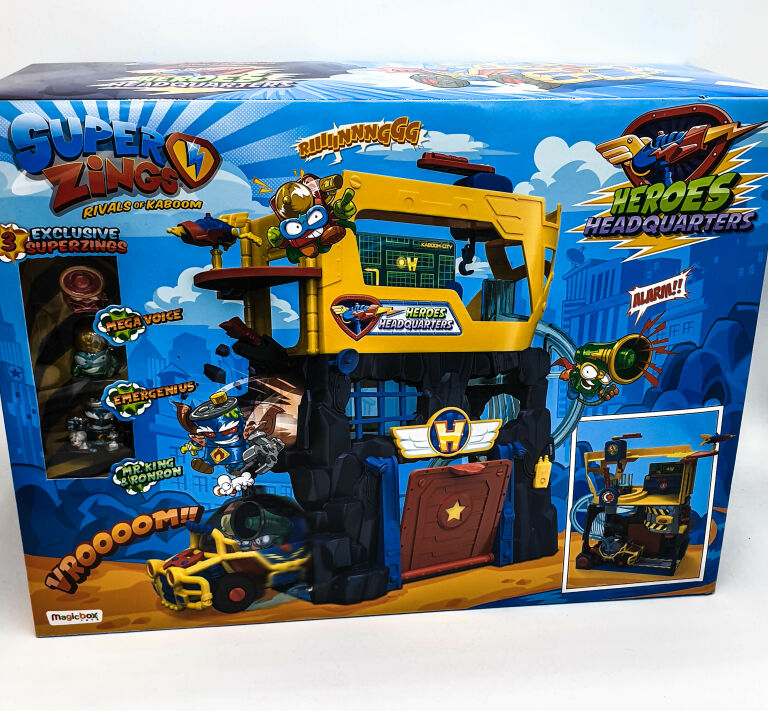 MAGIC BOX SUPERZINGS HEROES HEADQUATERS SERIA 5