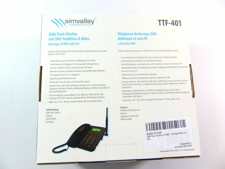 TELEFON SIMVALLEY PX-3944-675