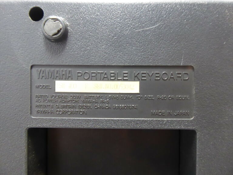 KEYBOARD YAMAHA PSR-400