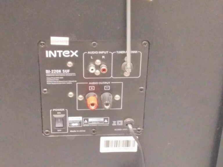 AKTYWNE KOLUMNY GŁOŚNIKOWE INTEX DJ-220K SUF