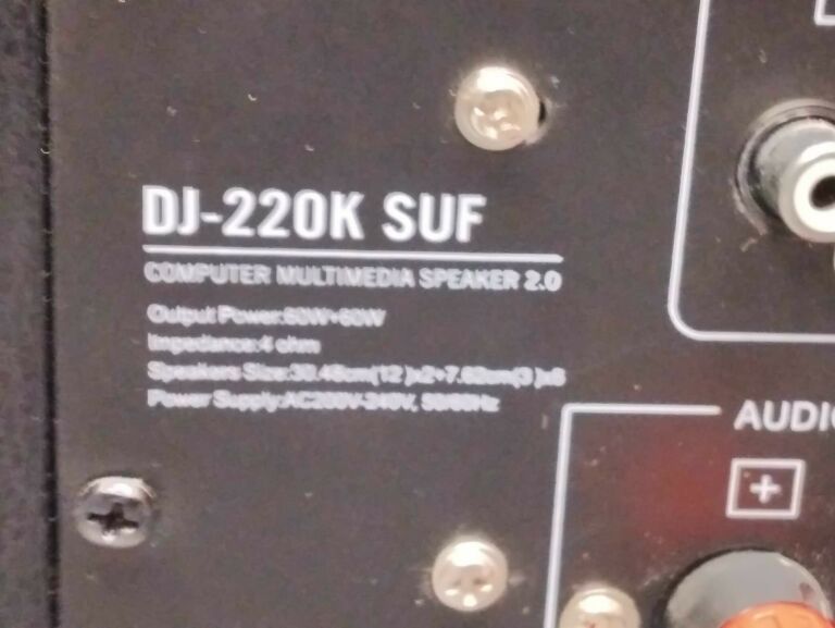 AKTYWNE KOLUMNY GŁOŚNIKOWE INTEX DJ-220K SUF