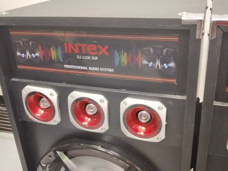 AKTYWNE KOLUMNY GŁOŚNIKOWE INTEX DJ-220K SUF