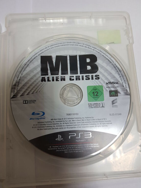GRA PS3 MIB ALIEN CRISIS