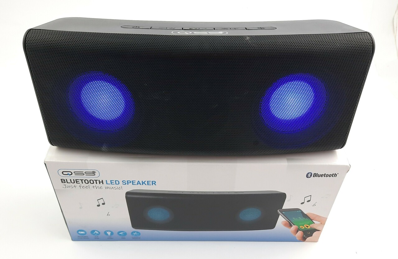 bluetooth led speaker qss