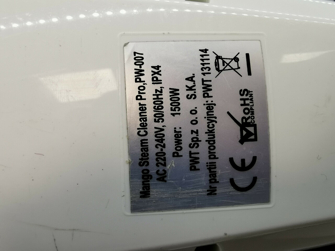 mop-parowy-mango-zielony-stan-uzywany