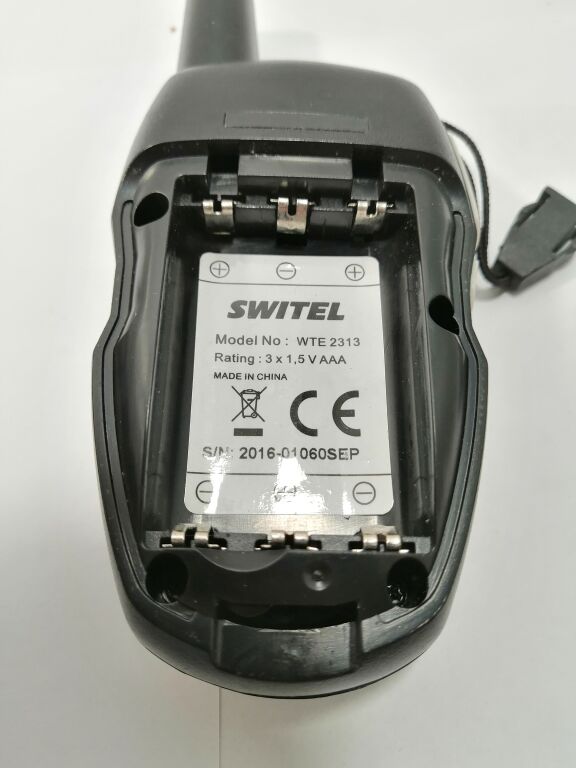 KRÓTKOFALÓWKI SWITEL WTE 2313 WALKIE TALKIE 3SZT