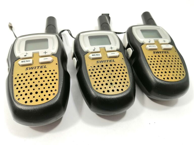 KRÓTKOFALÓWKI SWITEL WTE 2313 WALKIE TALKIE 3SZT