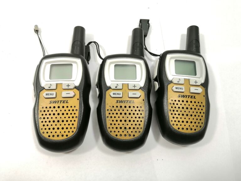 KRÓTKOFALÓWKI SWITEL WTE 2313 WALKIE TALKIE 3SZT