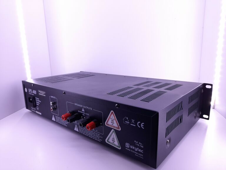 KONCÓWKA MOCY WZMACNIACZ 2X 200W SKYTEC SPL 400